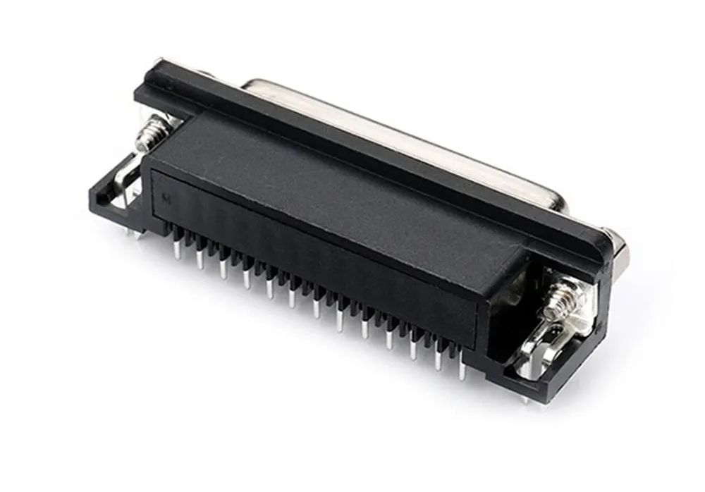 D-SUB DB25 connector female horizontaal PCB 02